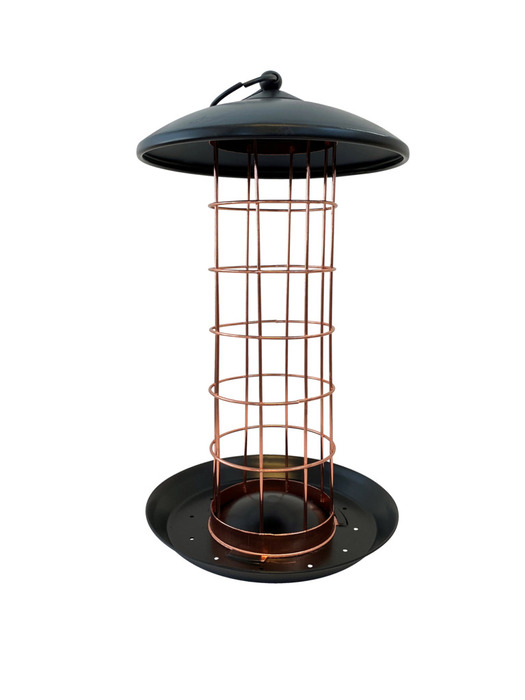 Fuglemater for meiseboller svart/kobber